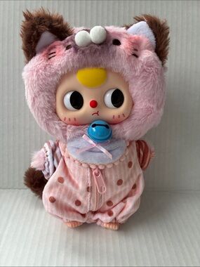 Baby Three Kitten Wardrobe Plush Pink & Brown Cat Confirmed